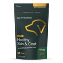 VetriScience Skin & Coat Chews santé, Derma Strength Omega-3 Supplément huile de saumon pour chiens, Omega Peau et Coat Chews, santé de la peau, croissance de la coque, huile de poisson et vitamine E, Veggie, 70 Compte