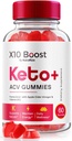 NutraRize X10 Boost Keto + Gommies ACV avancé Perte de poids, Commentaires (60 Gommies)