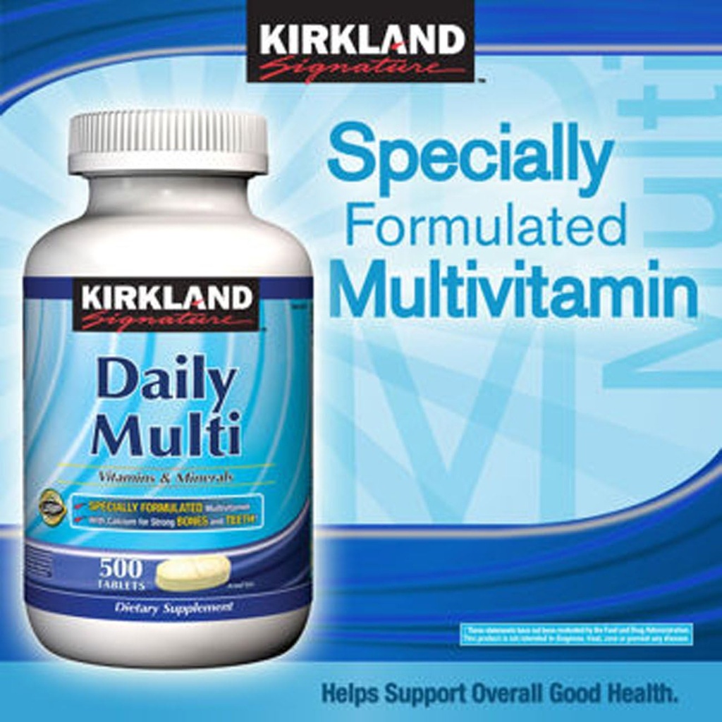 Kirkland SignatureMC Daily Multi, 500 comprimés