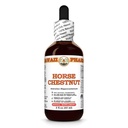 Châtaigne de cheval (Aesculus Hippocastanum) Teinture d'écrous secs, Fabriqué à Hawaii, Matières premières organiques, Tout naturel, végétalien, extrait liquide pur - 2 fl.oz