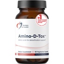 Conceptions pour la santé Amino-D-Tox - Détox acide amino + support de nettoyage du foie - Supplément mélange avec Glycine, Glucarate de calcium D, NAC + Plus - Non-OGM (90 capsules)
