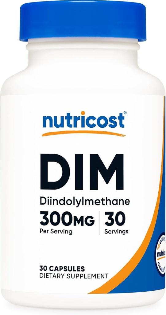 Nutricost DIM Diindolylméthane 300MG, 30 Capsules