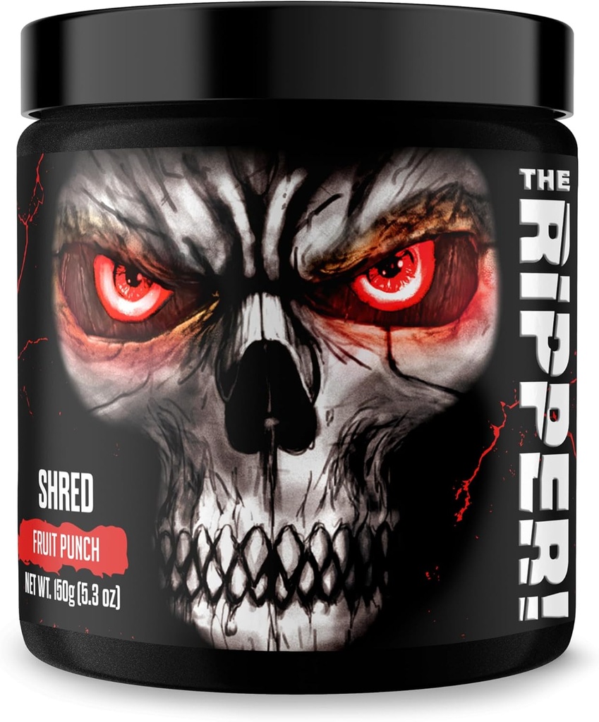 JNX SPORTS L'Éventreur ! Brûleur de graisse thermogénique shredding - Fruit Punch 30 portions