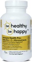 Soyez en bonne santé ! Soyez heureux ! Immune Health Pro – Supplément du système immunitaire supérieur pour le Zinc quotidien + C + Micronutriments