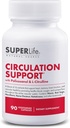 Support de la circulation - avec Berry Hawthorn, Ginkgo Biloba, Broom de boucher, Châtaigne de cheval, L-Arginine et racine de gingembre