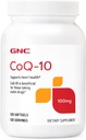 GNC CoQ10 100mg Supplément, soutient la santé cardiaque, 120 services