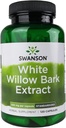 Extrait d'écorce de saule blanc de Swanson - favorise le soutien articulaire et le soulagement musculaire - normalisé à 15 % de salicine - supplément naturel sans irritation estomac - (120 capsules, 500mg chacune)