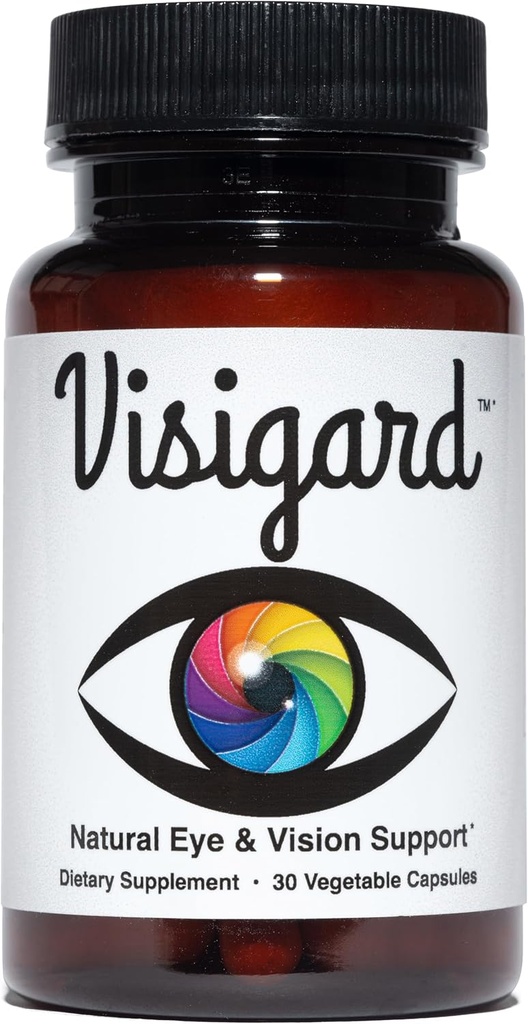 Natural Eye and Vision Supplement - Non-GMO, Vegan, Gluten-Free