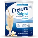 Assurez-vous de la poudre de nourriture originale de vanille en poudre de protéines de vanille en poudre de petit repas Shake Mix de 8g de protéines, 24 vitamines et minéraux