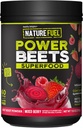 Beets d'alimentation en carburant de la nature en poudre, Delicious Mixed Berry, Supplément super-alimentaire concentré, supporte la circulation, l'énergie naturelle et l'endurance, non-OGM, 60 portions (paquetage mai Vary)