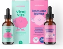 JoySpring Vital Set - Vitamines et minéraux pour enfants provenant naturellement de la formule liquide non alcoholique, sans sucre
