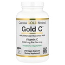 California Gold Nutrition Gold C USP Grade Vitamin C Supplement - Immune Support & Seasonal Wellness - Vegetarian Friendly - Gluten Free, Non-GMO - 1000 mg - 240 Veggie Capsules