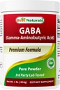 Meilleurs naturels GABA (acide aminobutyrique) Pure poudre 1 livre