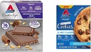 Atkins Endulge Crunchalicious Chocolate Bar, 16 Cookie de protéines de compte et de croustilles de chocolat, 4 Compte