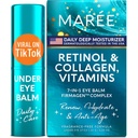 MAREE Under Eye Balm Stick with Retinol & Ceramide Complex - Facial Moisturizer for Dark Circles & Wrinkles - Under Eye Brightener Stick, Anti Wrinkle Hydrating Face Skincare