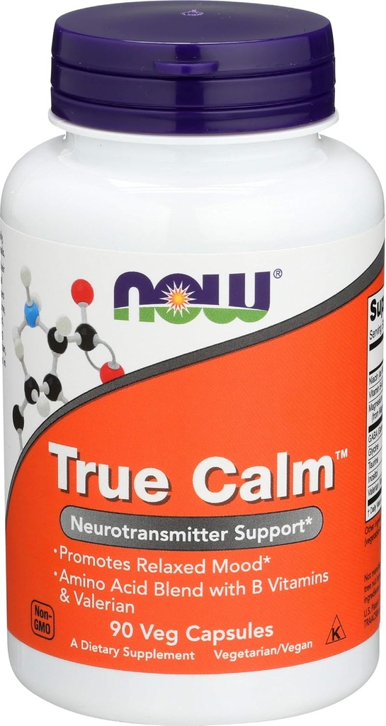 Now Foods True Calm(tm) Amino Relaxer 90 Caps ( two-pack)