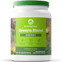 Amazing Grass Green Superfood Energy: Super Greens Poudre et caféine végétale avec thé vert, poudre de betterave et graines de lin, citron Lime, 100 portions (paquetage mai Vary)