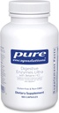 Encapsulations pures Enzymes digestifs Ultra avec HCl bétaïne - Supplément enzymatique digestif végétarienne pour soutenir la digestion des protéines, des glucides, des fibres et des produits laitiers* - 180 capsules