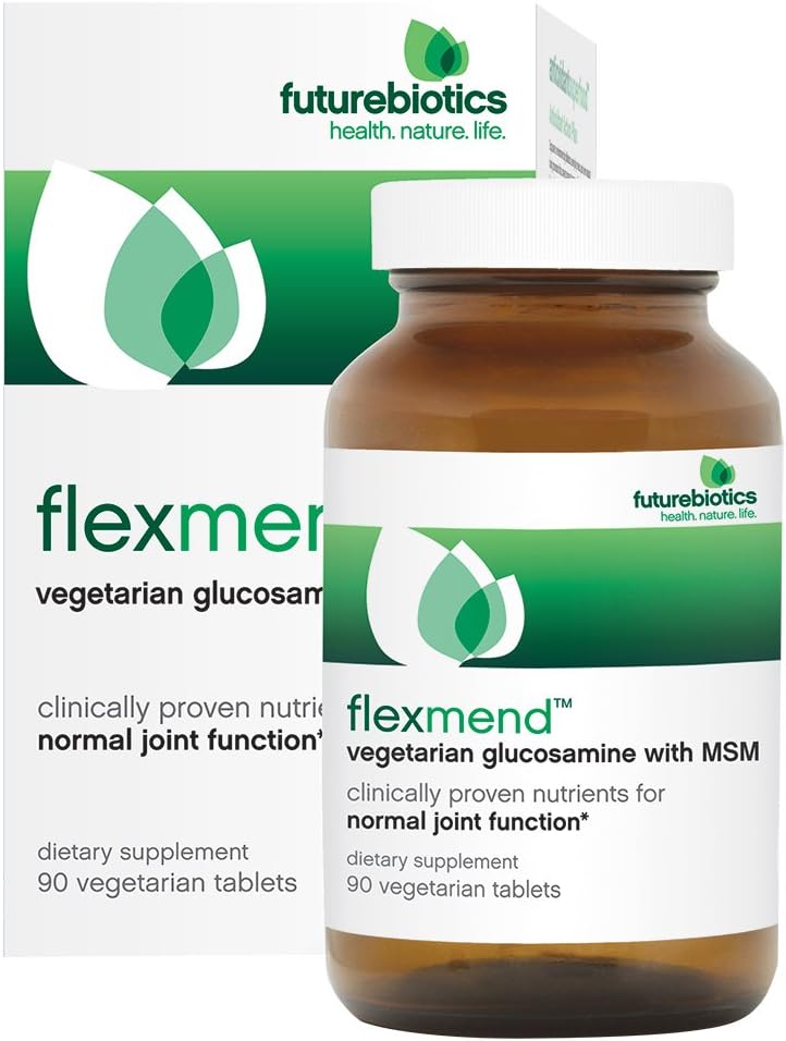 Futurebiotiques FlexMend Glucosamine végétarienne avec MSM, 90 comprimés