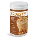 Quest Nutrition Beurre d'arachide poudre de protéines, 23g de protéines, 1g de sucre, faible teneur en glucides, sans gluten, 1,6 livre, 23 portions