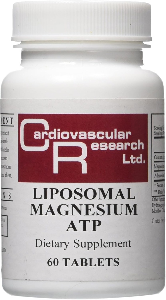 Cardiovascular Research Magnesium ATP Tablets, 60 Count