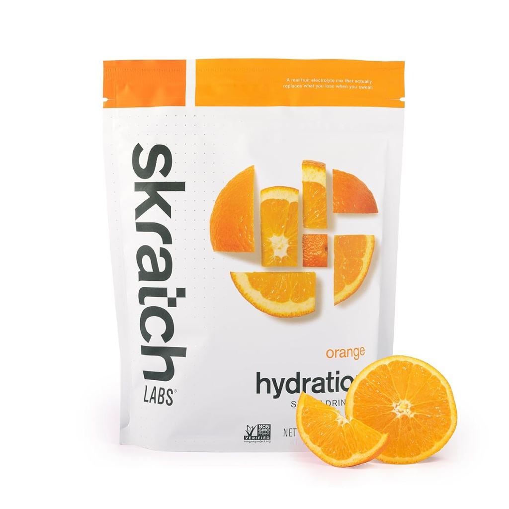 Skratch Labs Poudre d'hydratation de la boisson sportive Mélange d'électrolytes Poudre pour l'exercice, l'endurance et la performance