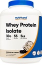 Nutricost Whey Protein Isolate (Cookies N Crème) 5LBS