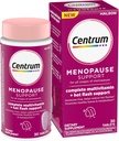 Centrum Complete Multivitamin Supplement + Hot Flash Support Ménopause Support Comprimés, avec GeniVida cliniquement étudié, 30 Compte
