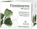 Ananta Medicare FEMIMENS Herbal Remedy for The Elimination of PMS Symptoms, Dietary Supplement - 120 Capsules