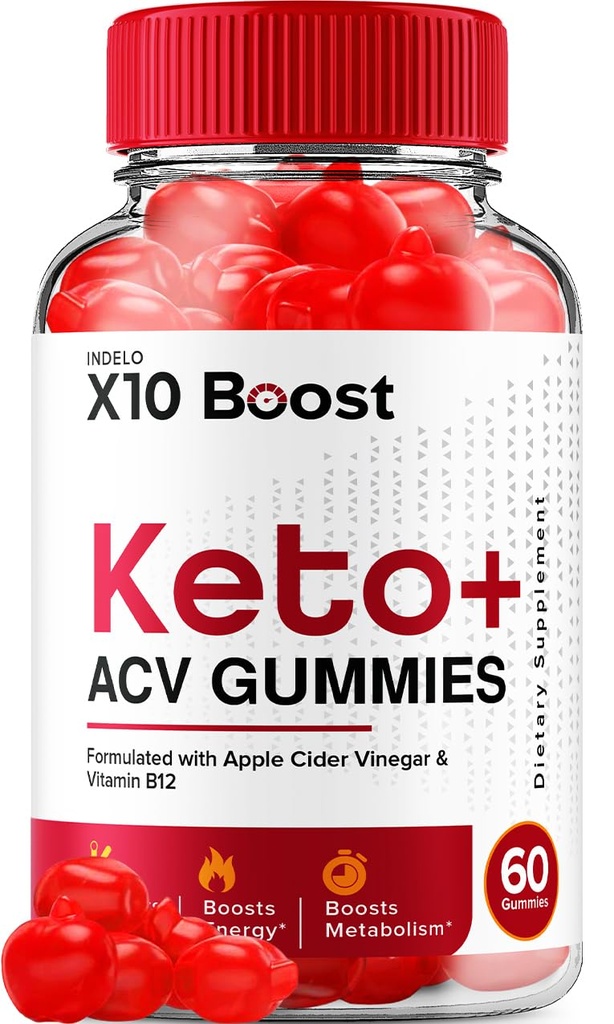 X10 Boost Gummies Keto ACV - X10 Boost Gummies Keto Avis, X10 Boost Keto + ACV Gummies pour la gestion du poids B12 X10 Boost Advanced 1000mg Formule (60 Gummies)