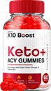 X10 Boost Gummies Keto ACV - X10 Boost Gummies Keto Avis, X10 Boost Keto + ACV Gummies pour la gestion du poids B12 X10 Boost Advanced 1000mg Formule (60 Gummies)