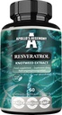 APOLLO'S HEGEMONY Resveratrol High Dose 400 mg - 60 Capsules de végétalien - 2 mois d'approvisionnement - 98% Trans-Resveratrol de l'extrait japonais de Knotweed - Antioxydant naturel