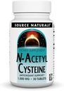 Source Naturals N-acétyle Cysteine Antioxydant Soutien 1000 mg Complément alimentaire qui soutient la santé respiratoire* - 30 comprimés