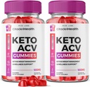(2 Pack) Gummies Citadelle Santé Keto - Gummies Citadelle Santé Keto ACV pour la perte de poids avancée Gummies Keto Boost Corps avec supplément de vinaigre de cidre de pomme Fat Belly (120 Gummies)