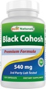 Meilleurs Naturels Noir Cohosh 540 mg 120 Capsules