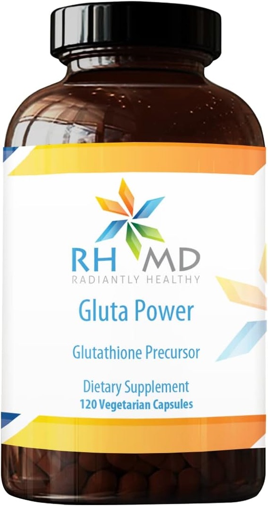 RHMD Gluta Power Glutathion Précurseur Complément alimentaire 120 Capsules végétariennes