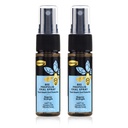 Comvita Spray de gorge de propolis d'abeille - Soutien naturel immunitaire, apaisante menthe saveur avec la Nouvelle-Zélande UMF 10+ Manuka miel, antioxydant, supplément alimentaire - 0,7 fl oz, paquet de 2