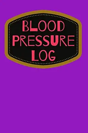 Journal de pression artérielle : contrôle des mesures du sang, surveillance de l'hypertension, journal de pression artérielle.