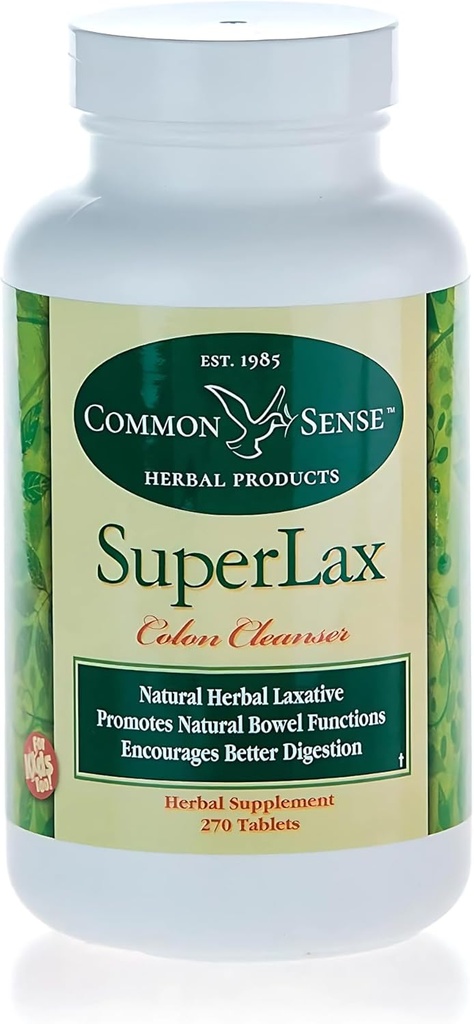 Produits à base de plantes communes SuperLax (270): Nettoyant Colon