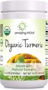 Amazing India USDA Certified Turmeric Powder 16 Oz (1 Lb) Supplément "Non-GMO" Sans gluten" Fabriqué aux États-Unis