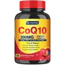 CoQ10 200mg Softgels avec Vitamine E et Omega 3-6 -9 et PQQ - Coenzyme haute absorption Q10 avec Bioperine
