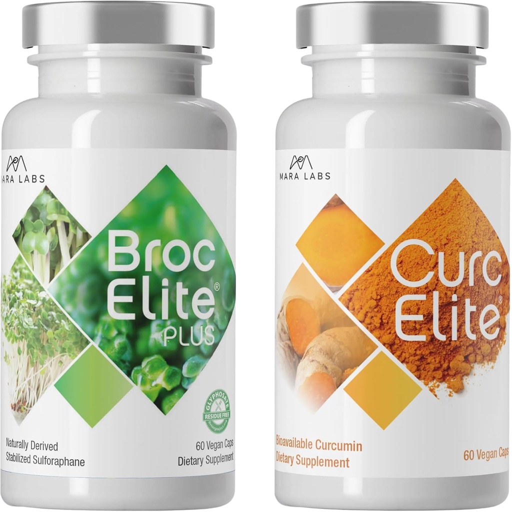 Mara Labs Plus, 60 Capsules, and CurcElite, 60 Capsules