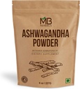 MB Herbals Ashwagandha Powder 8oz (0.5lb) | Lab Tested | Indian Ginseng | Withania somnifera Root Powder