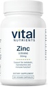Nutriments vitaux Citrate de zinc 30mg.Supplément de soutien facile Absorbé Immune*.Supplément de zinc végétalien.Supplément de gluten, de lait, sans soja.