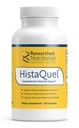 Recherche en nutrition HistaQuel - Formule de soutien à l'histamine et aux cellules masteuses à double action - Formule à base de flavonoïde et à base de plantes à recherche clinique avec huile de graines de cumin noir et de nébuleux, 120 capsules