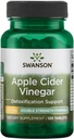 Vinaigre à cidre de pomme double résistance Swanson 200 Milligrammes 120 Tabs