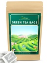 TeeLux Green Tea Bags, Thé Vert Naturel Pure, Super Antioxydant, Caféiné, 100 Sacs à Thé Comte pour soutenir la santé globale