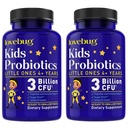 LOVEBUG Probiotiques pour les enfants - Probiotiques pour enfants avec prébiotiques pour les enfants âgés de 4 ans et plus, Gut santé, constipation, supplément de soutien digestif et immunitaire, sans sucre, 120 perles douces