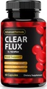 Clear Flux Pills, Official ClearFlux Capsules, All-Natural Support, Premium Support to Maintain Stable Levels & Healthy Circulation, All Natural Clear Flux Health Reviews (60 Capsules)
