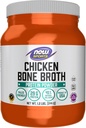 NOW Foods Sports Nutrition, Chicken Bone Broth Powder made with Premium-Quality Chicken Bone Extract, 1.2-Pound